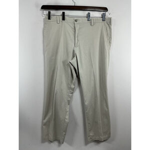 Men’s Excellent Condition Dockers Classic Fit Beige Chino Pants 40x30 Flat Front